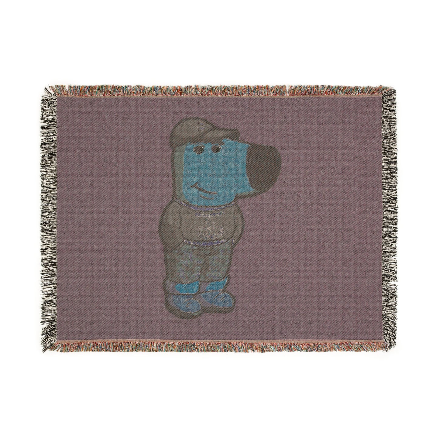 Chill Guy Jumpmaster Woven Blanket
