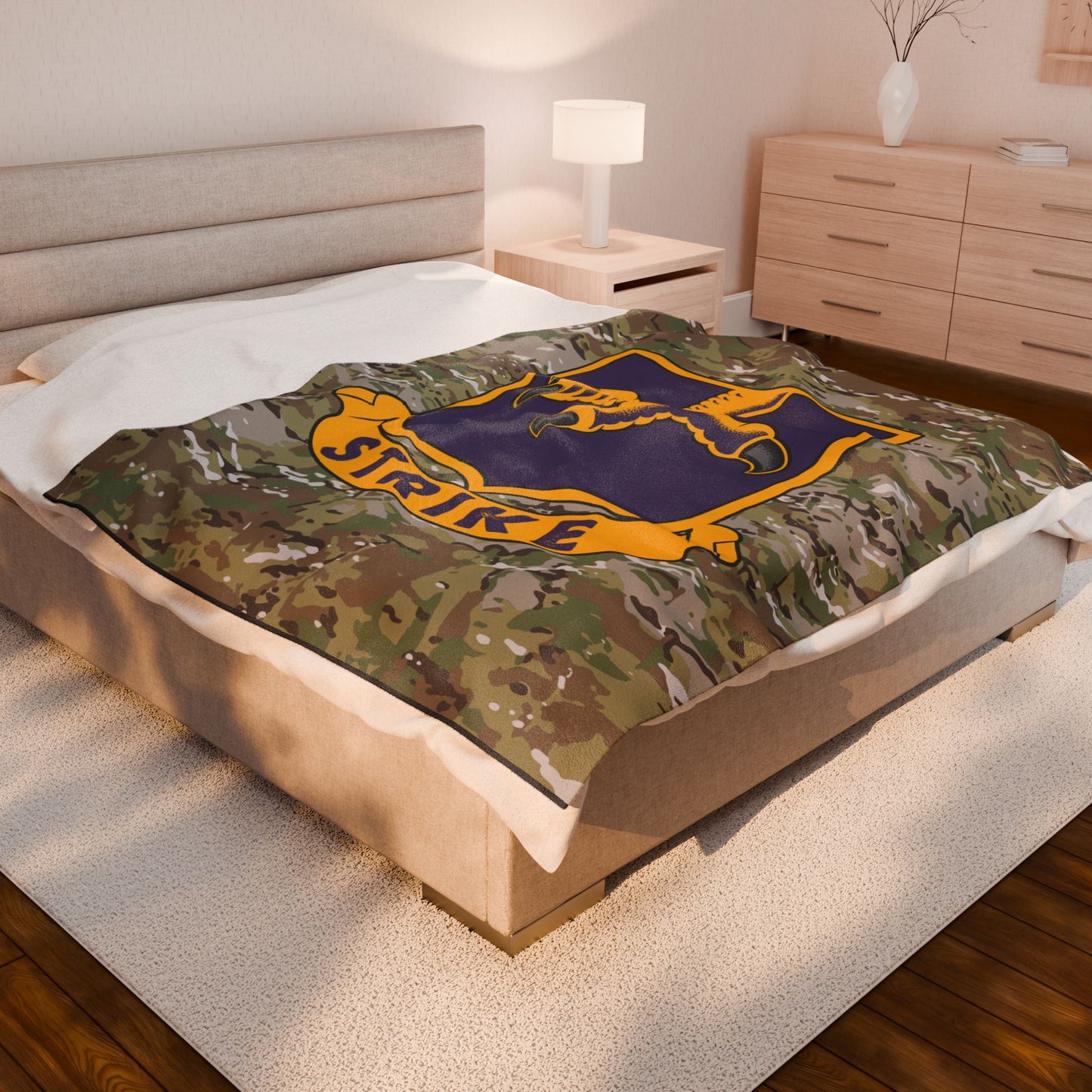 2nd BDE 101st Plush Blanket