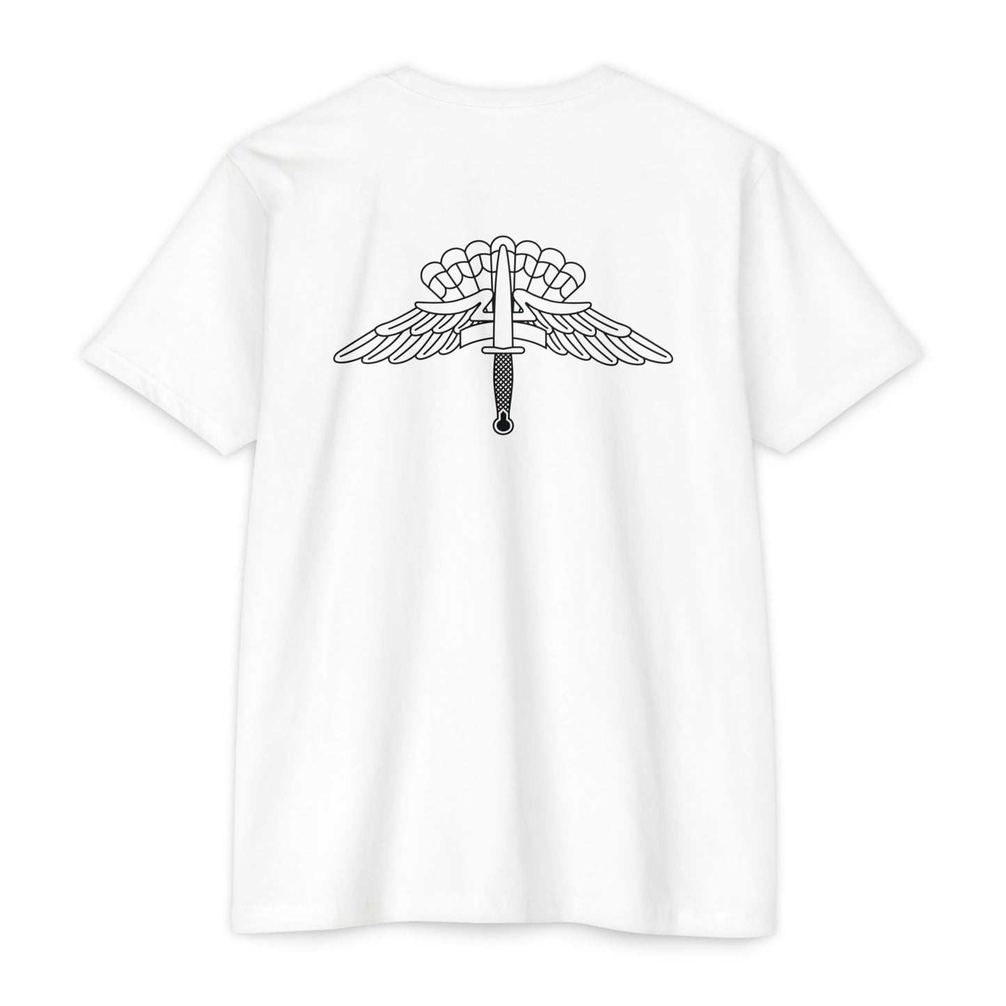 Military Free Fall Wings Basic Tee