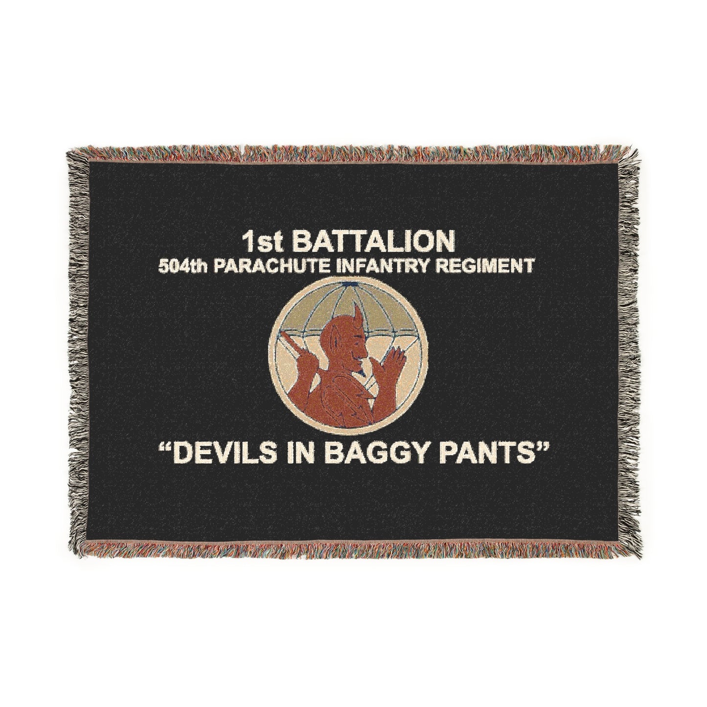 1-504th Woven Blanket