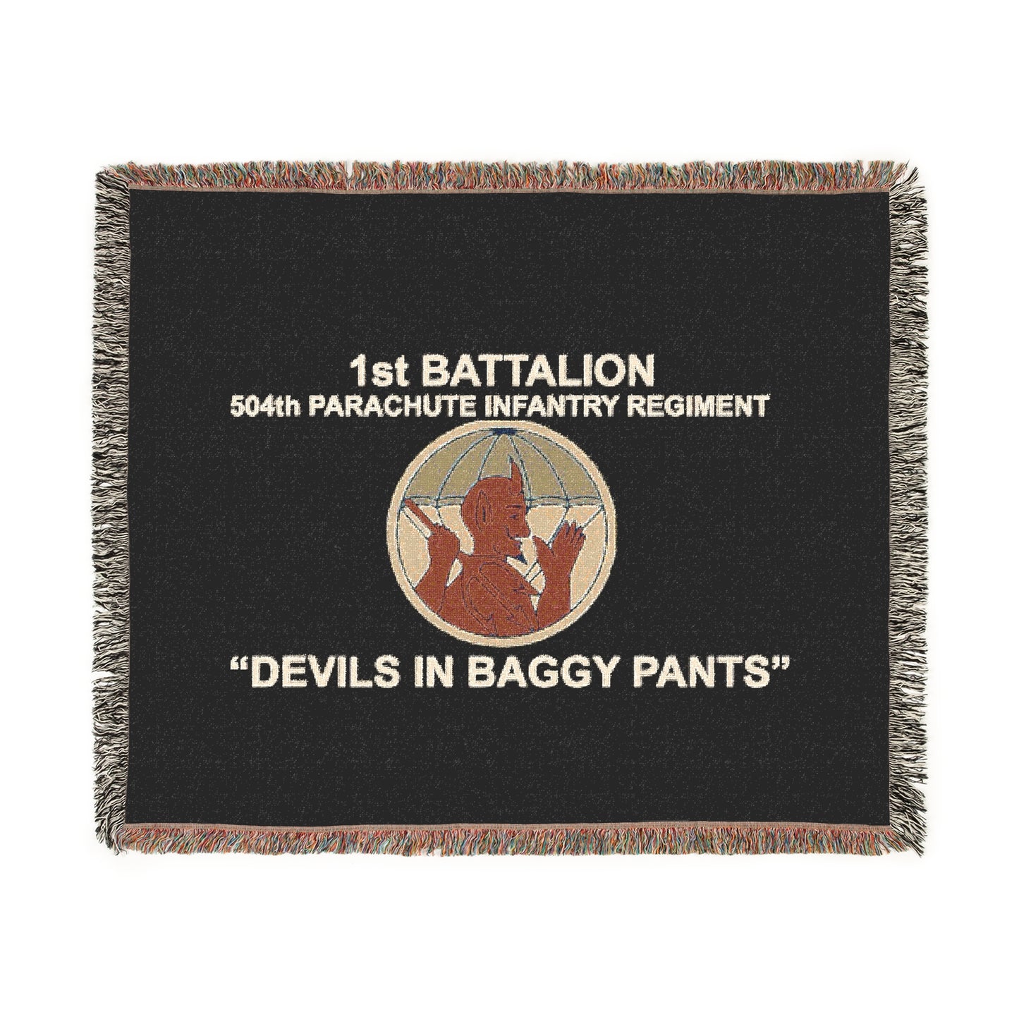 1-504th Woven Blanket