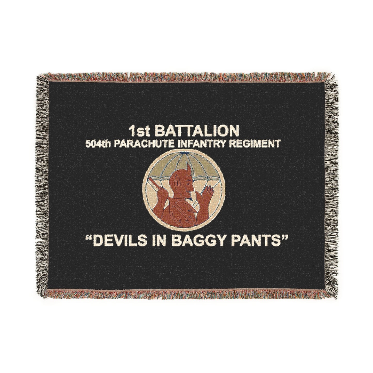 1-504th Woven Blanket
