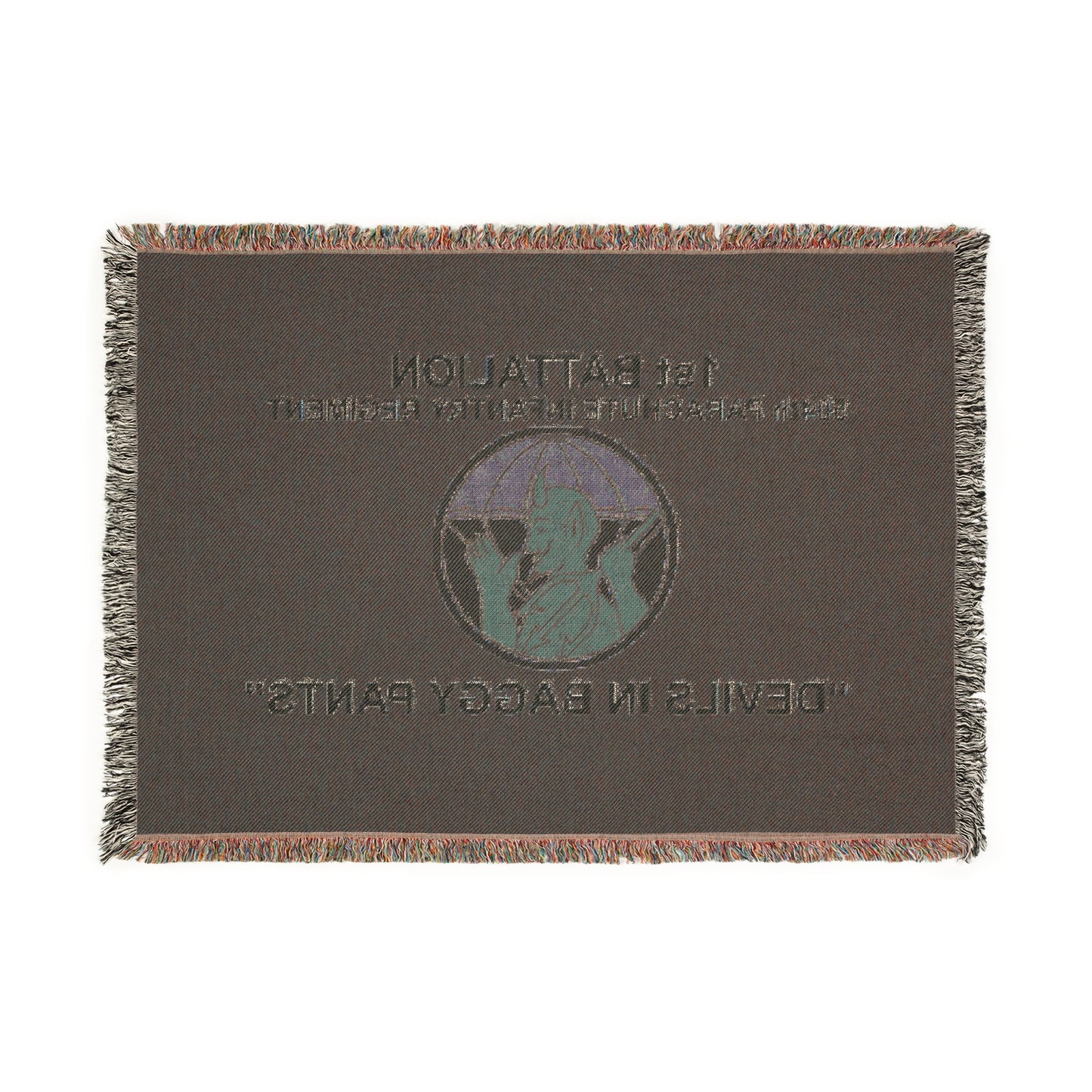 1-504th Woven Blanket