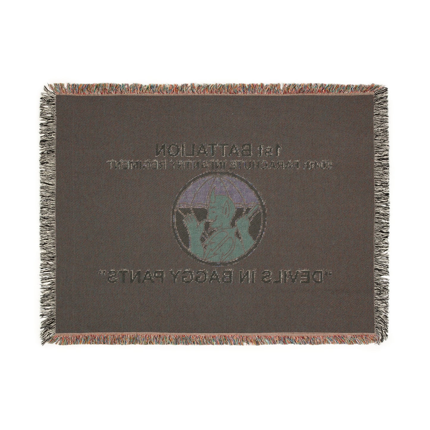 1-504th Woven Blanket