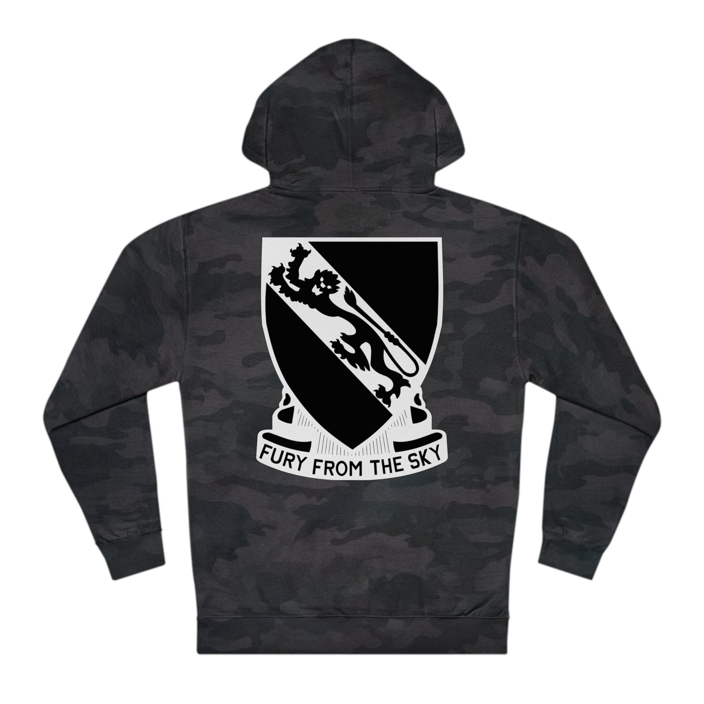 508th B&W Crest Hoodie