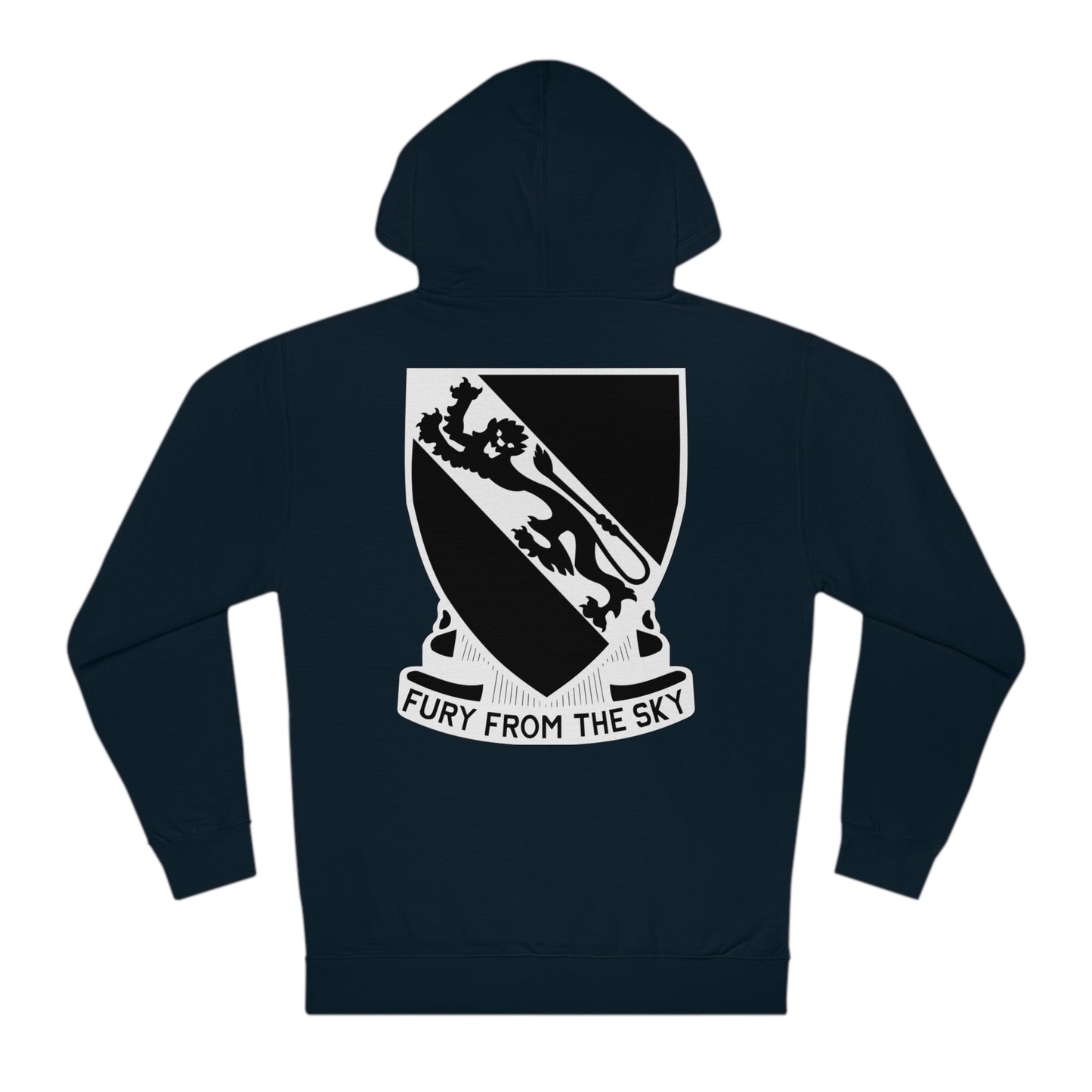 508th B&W Crest Hoodie