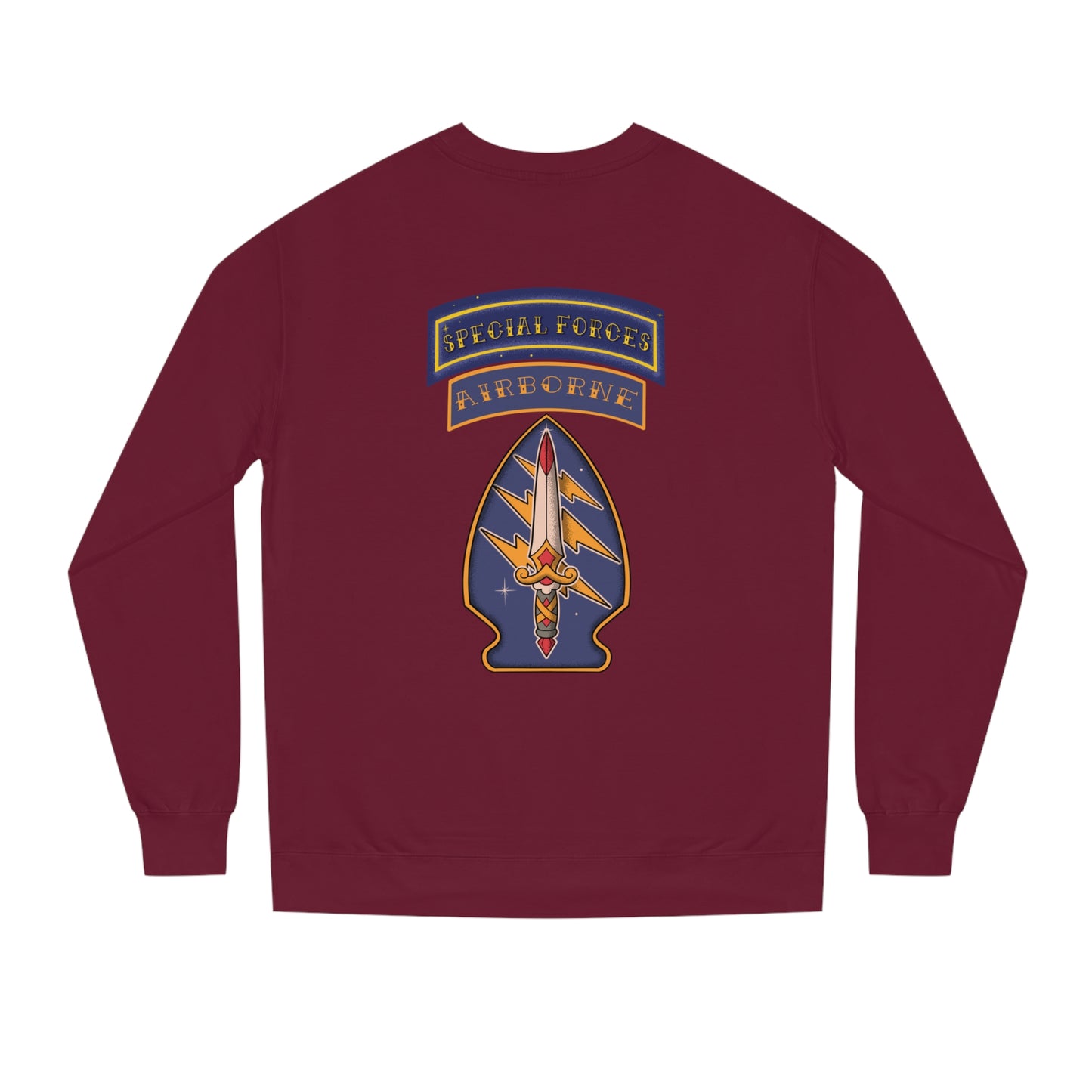 SF Long Tab Patch Traditional Style Sweater