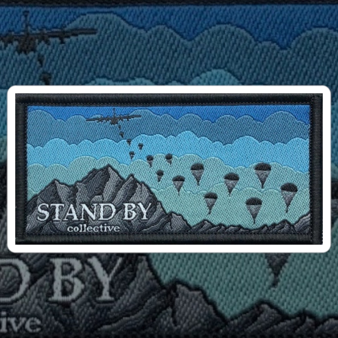 SBC Sunrise Drop Woven Patch