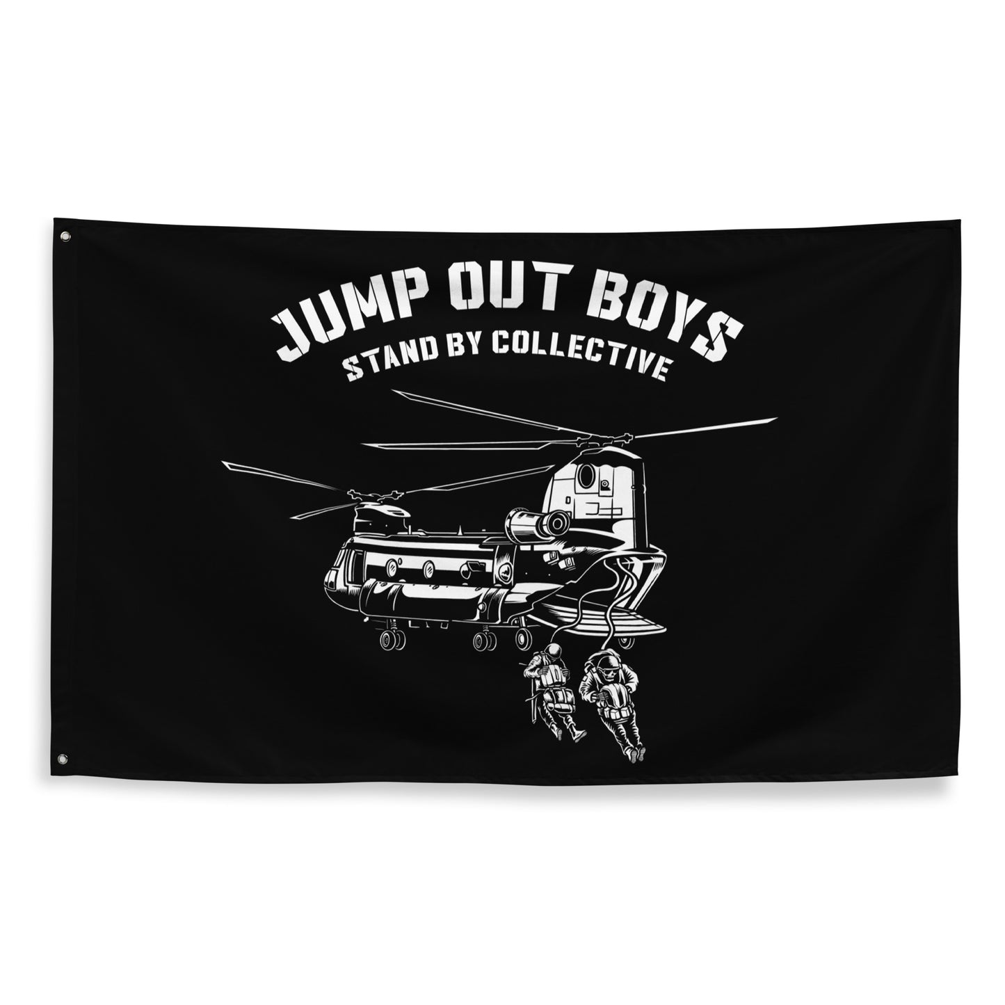 Jump Out Boys Rotary Flag