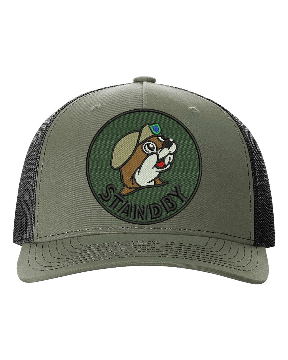 SB Bussey Embroidery Hat - Maroon/Tan/Green/Black Beret