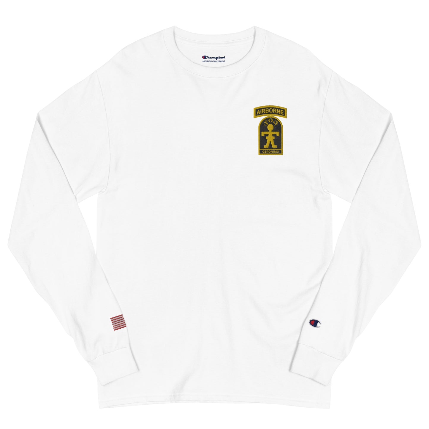 509th Champion Embrodiery Long Sleeve