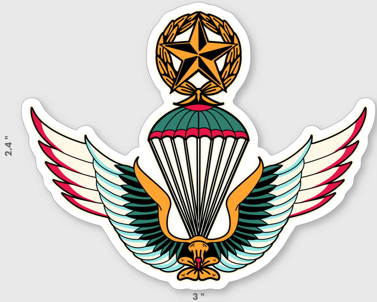 Korean JM Wings Sticker