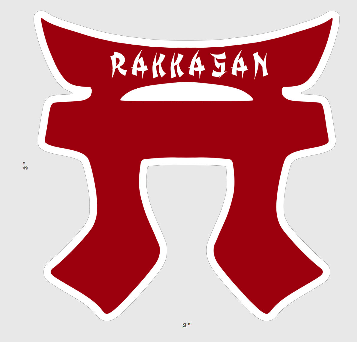 3rd BDE 101st Traditional Style Sticker