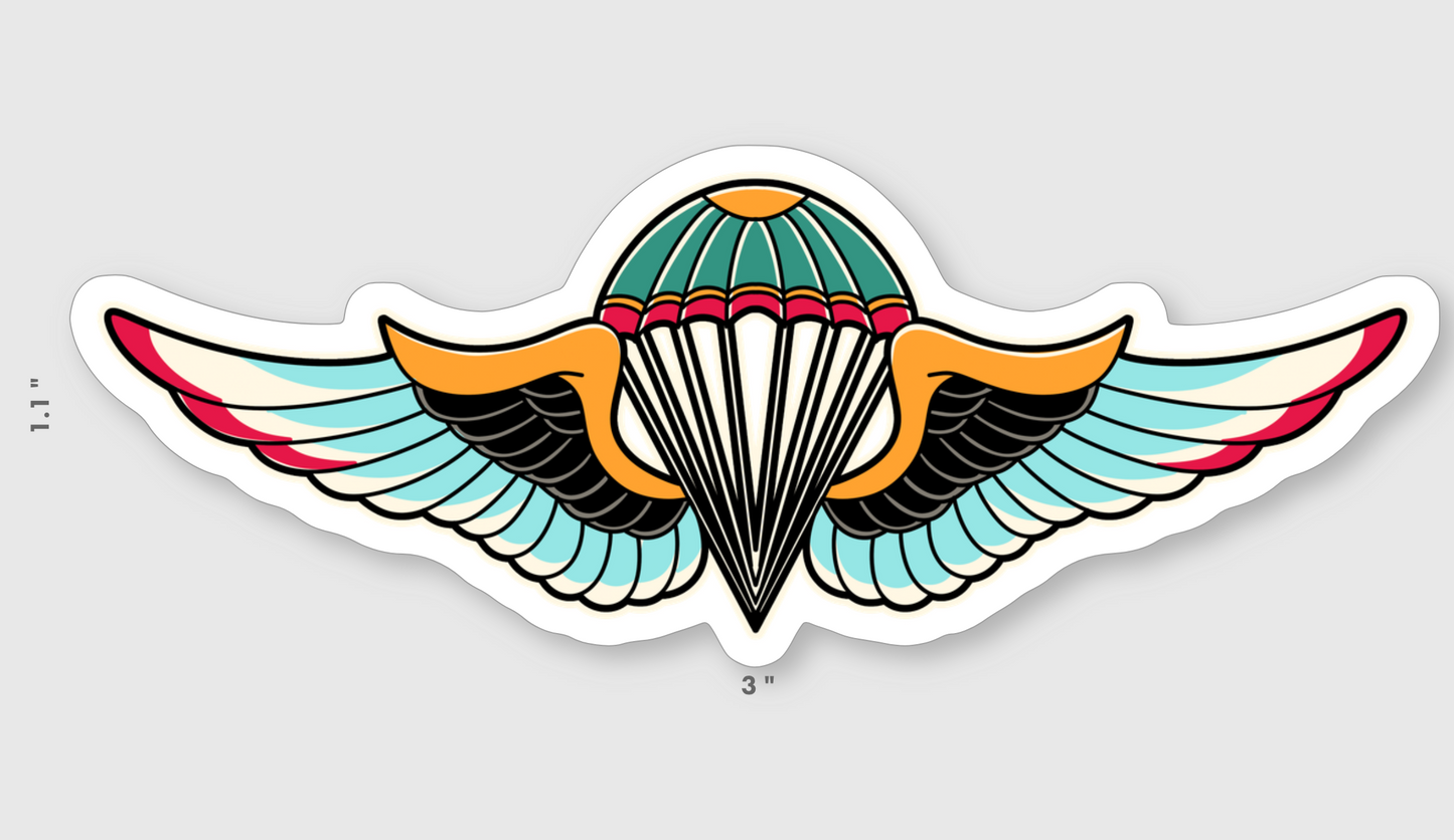 Japanese Wings Sticker