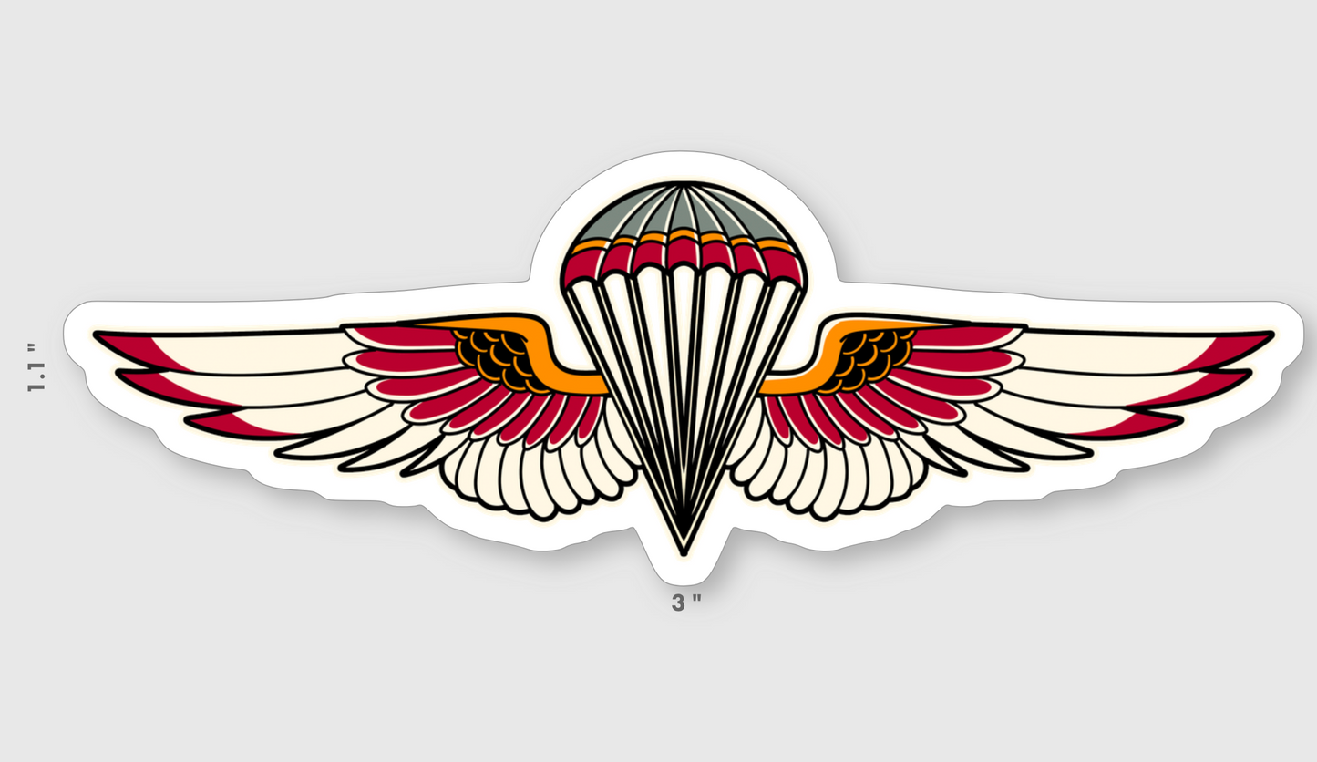 Israeli Wings Sticker