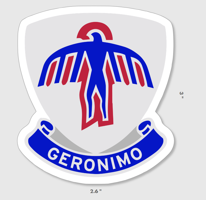 501st Geronimo Sticker