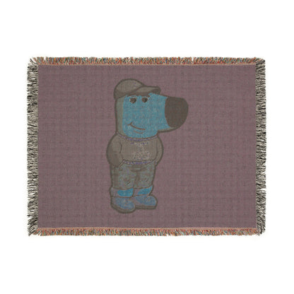 Chill Guy Jumpmaster Woven Blanket