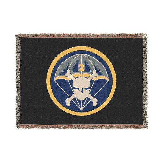 2-504th Woven Blanket