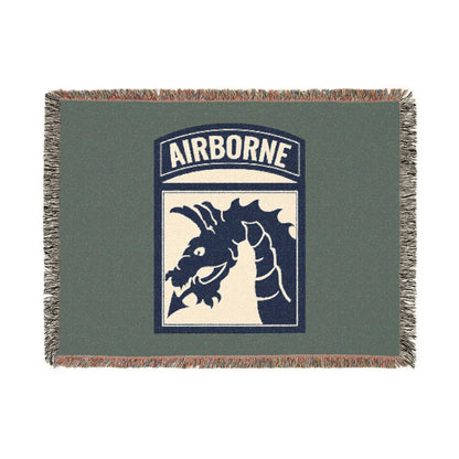 18th Airborne Corps Woven Blanket