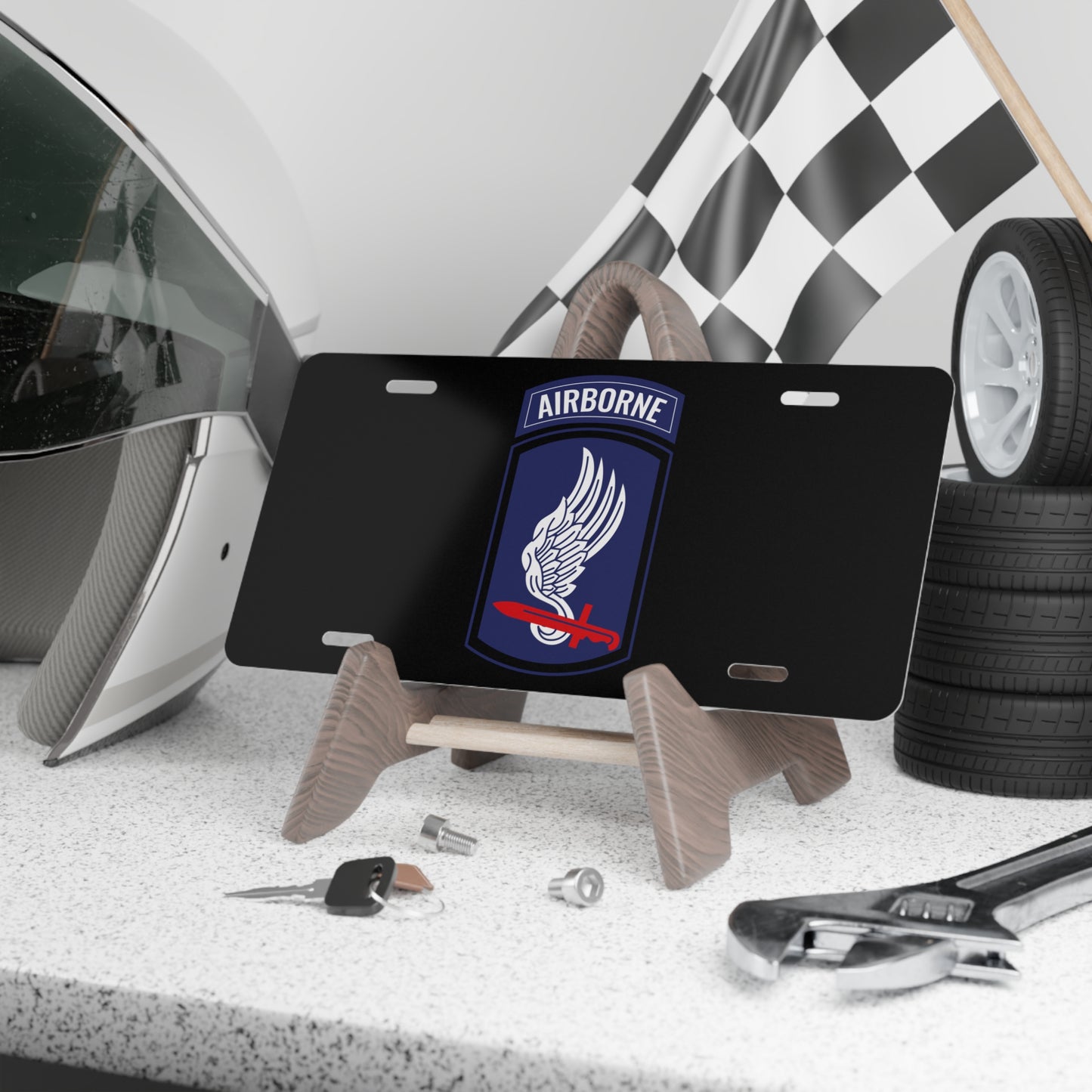 173rd Aluminum License Plate