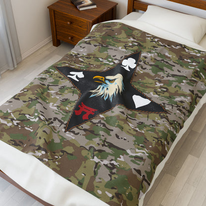 STB 101st Plush Blanket