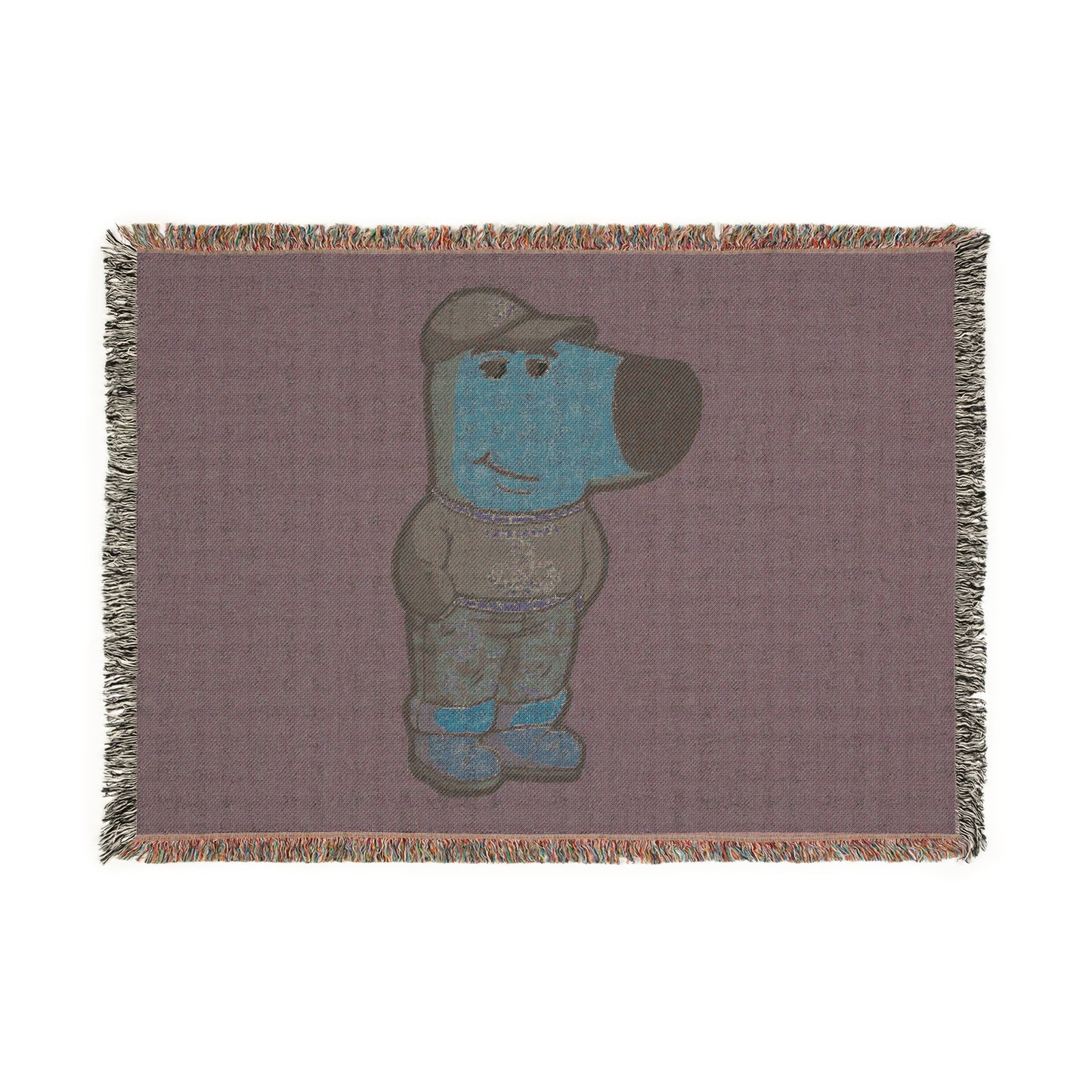 Chill Guy Jumpmaster Woven Blanket