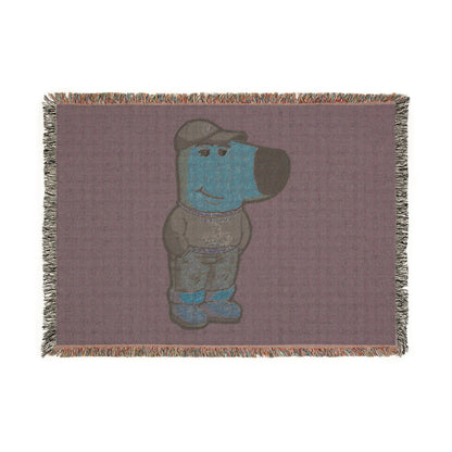 Chill Guy Jumpmaster Woven Blanket