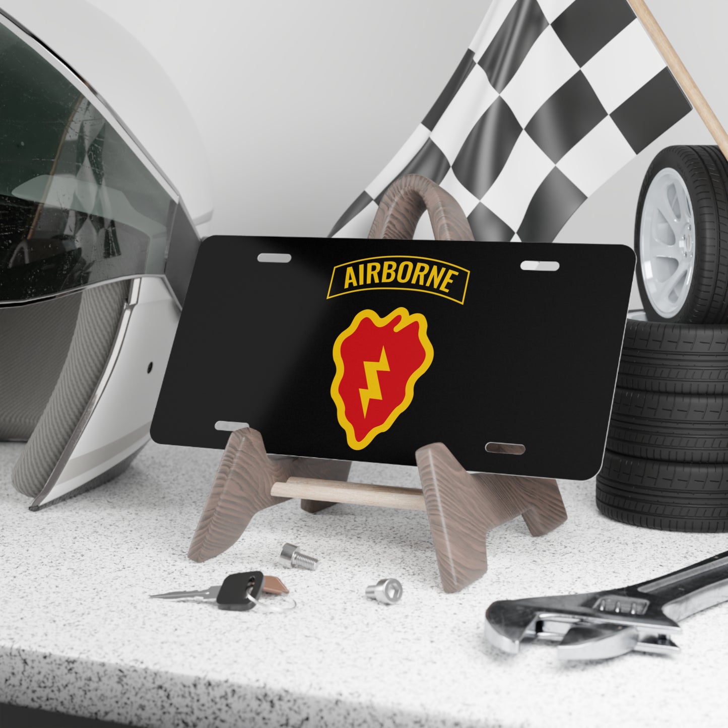4-25 Aluminum License Plate