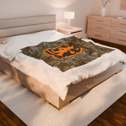 509th Geronimo Plush Blanket