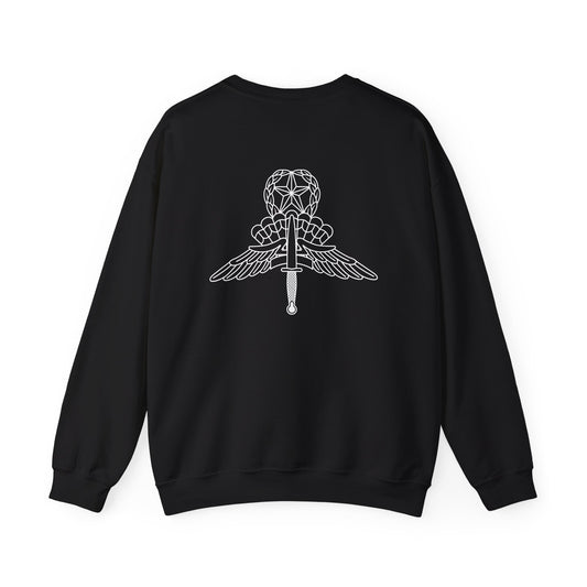 Military Free Fall Wings Master Sweater