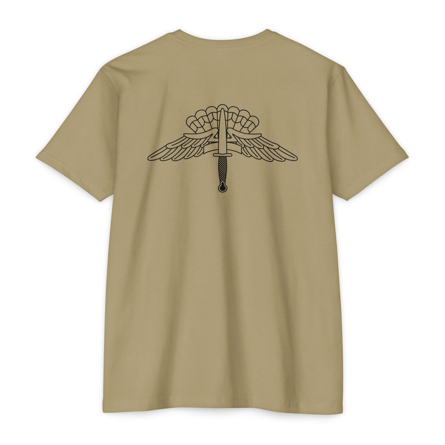 Military Free Fall Wings Basic Tee