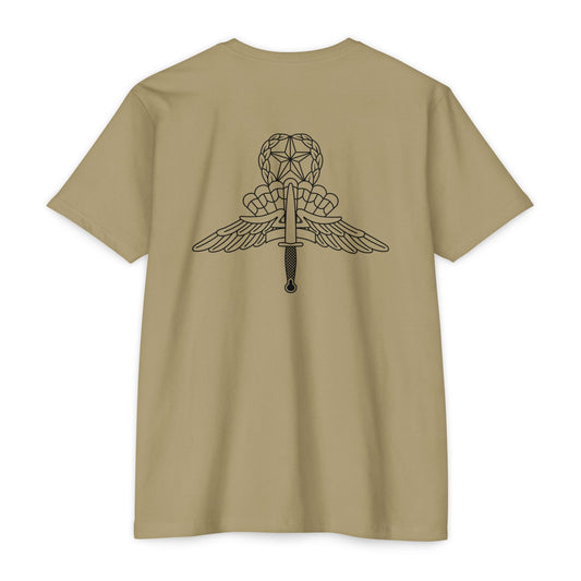Military Free Fall Wings Master Tee