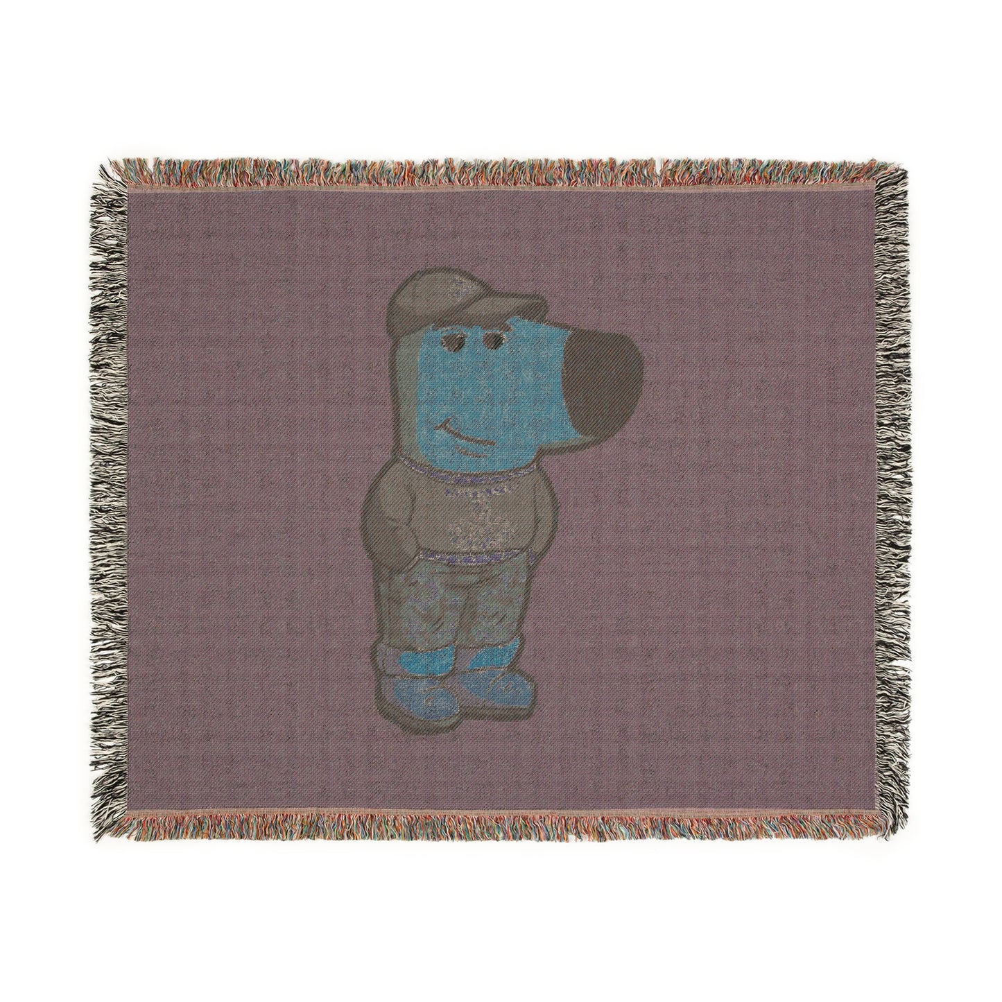 Chill Guy Jumpmaster Woven Blanket