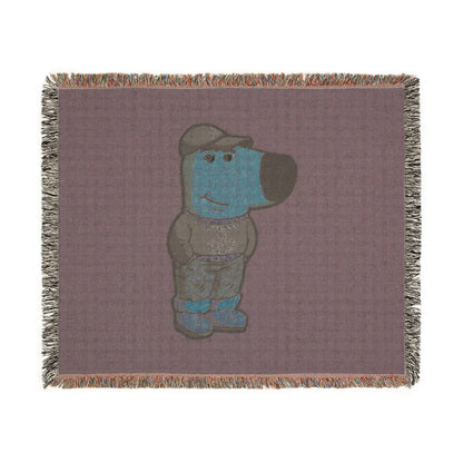 Chill Guy Jumpmaster Woven Blanket