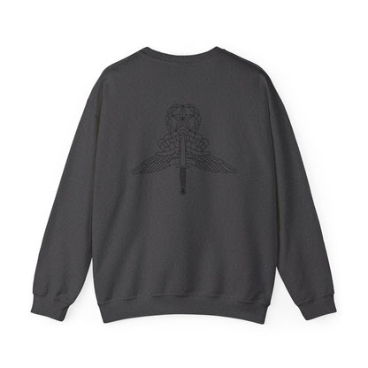 Military Free Fall Wings Master Sweater