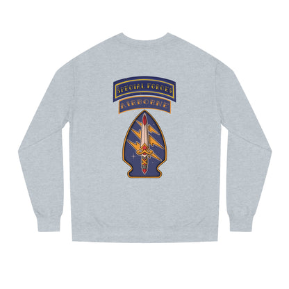 SF Long Tab Patch Traditional Style Sweater