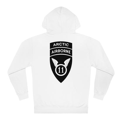 Artic 11th Airborne DIV B&W Hoodie