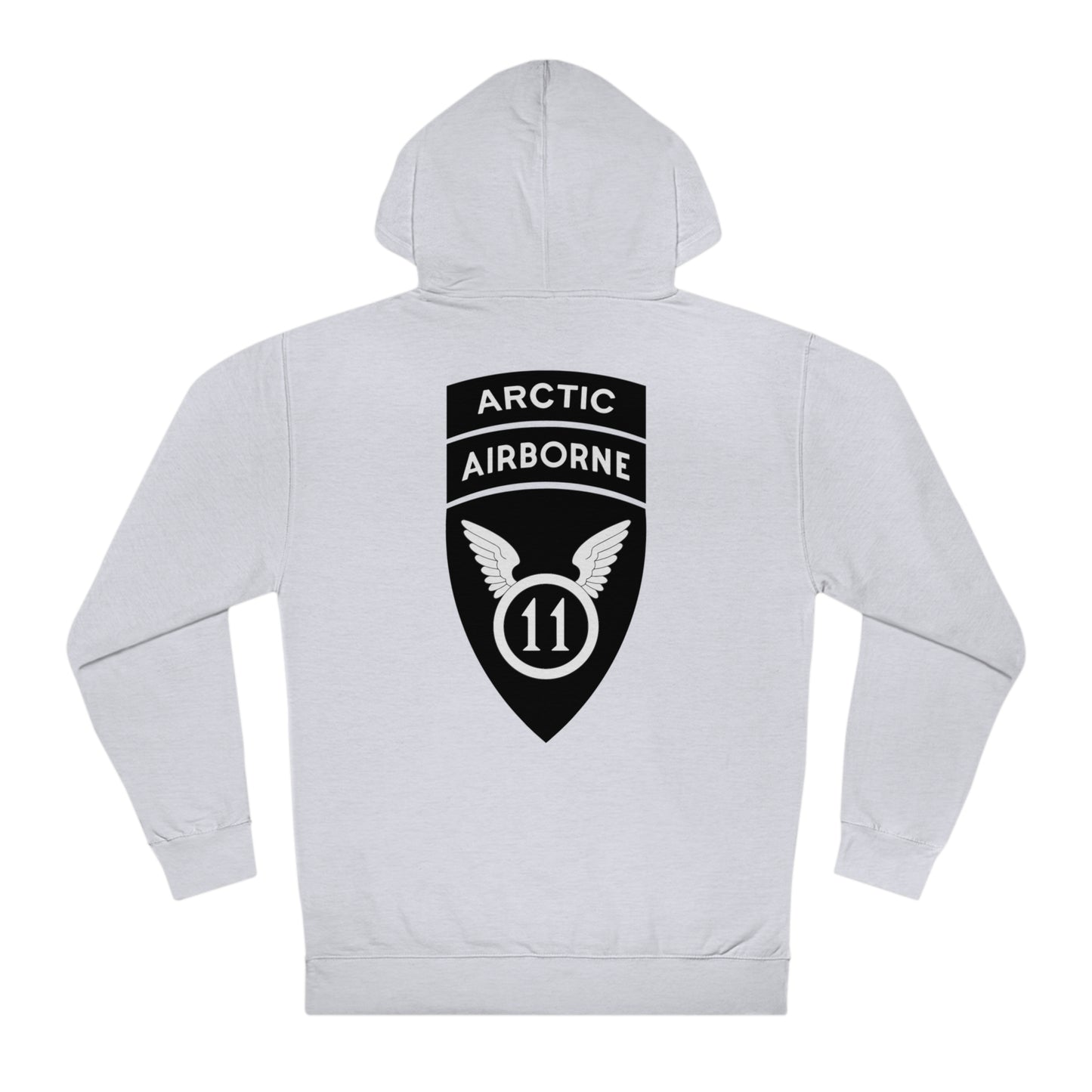 Artic 11th Airborne DIV B&W Hoodie