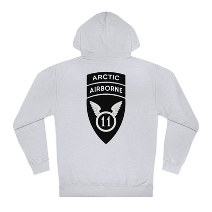 Artic 11th Airborne DIV B&W Hoodie