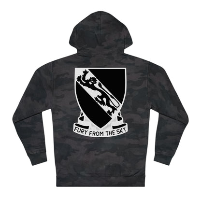 508th B&W Crest Hoodie