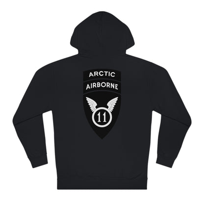 Artic 11th Airborne DIV B&W Hoodie