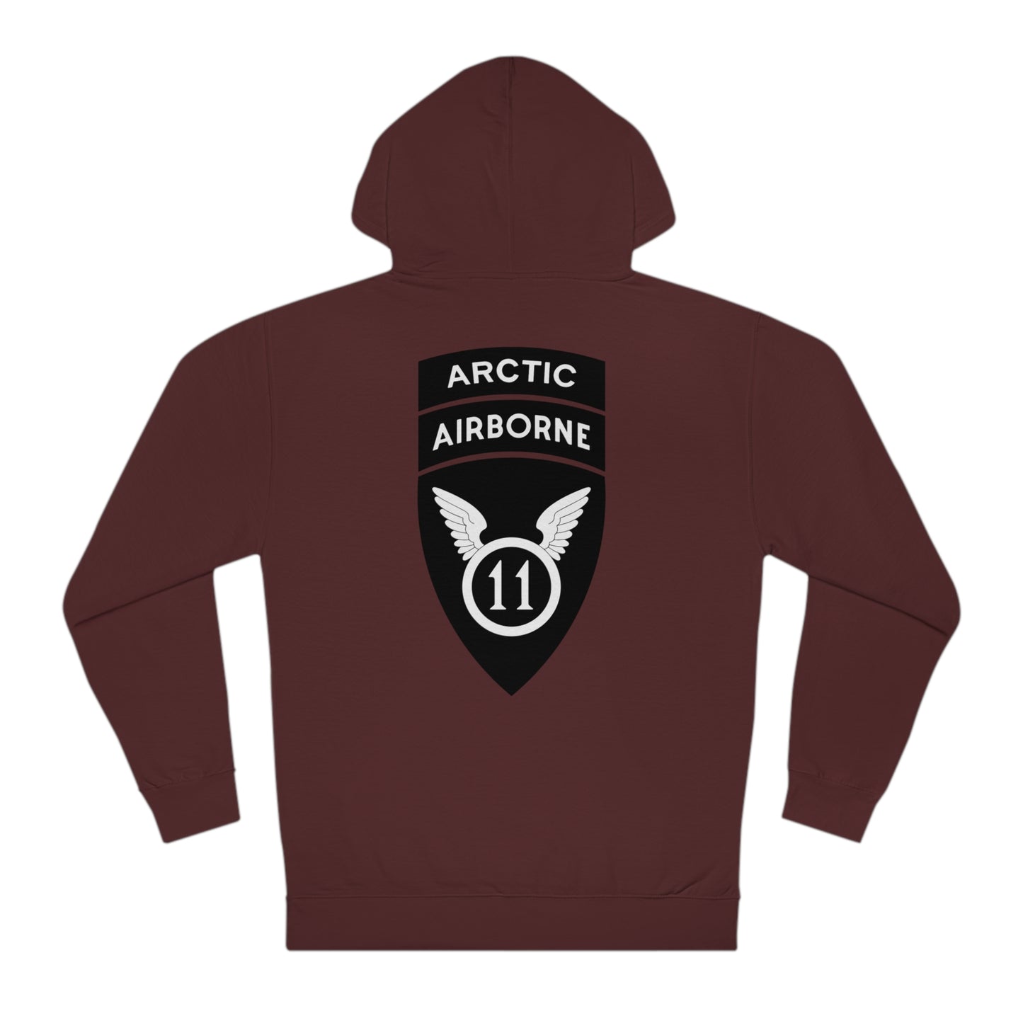 Artic 11th Airborne DIV B&W Hoodie