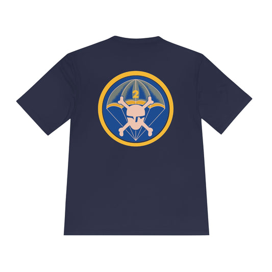 MOISTURE WICKING 2-504th Traditional Style Tee