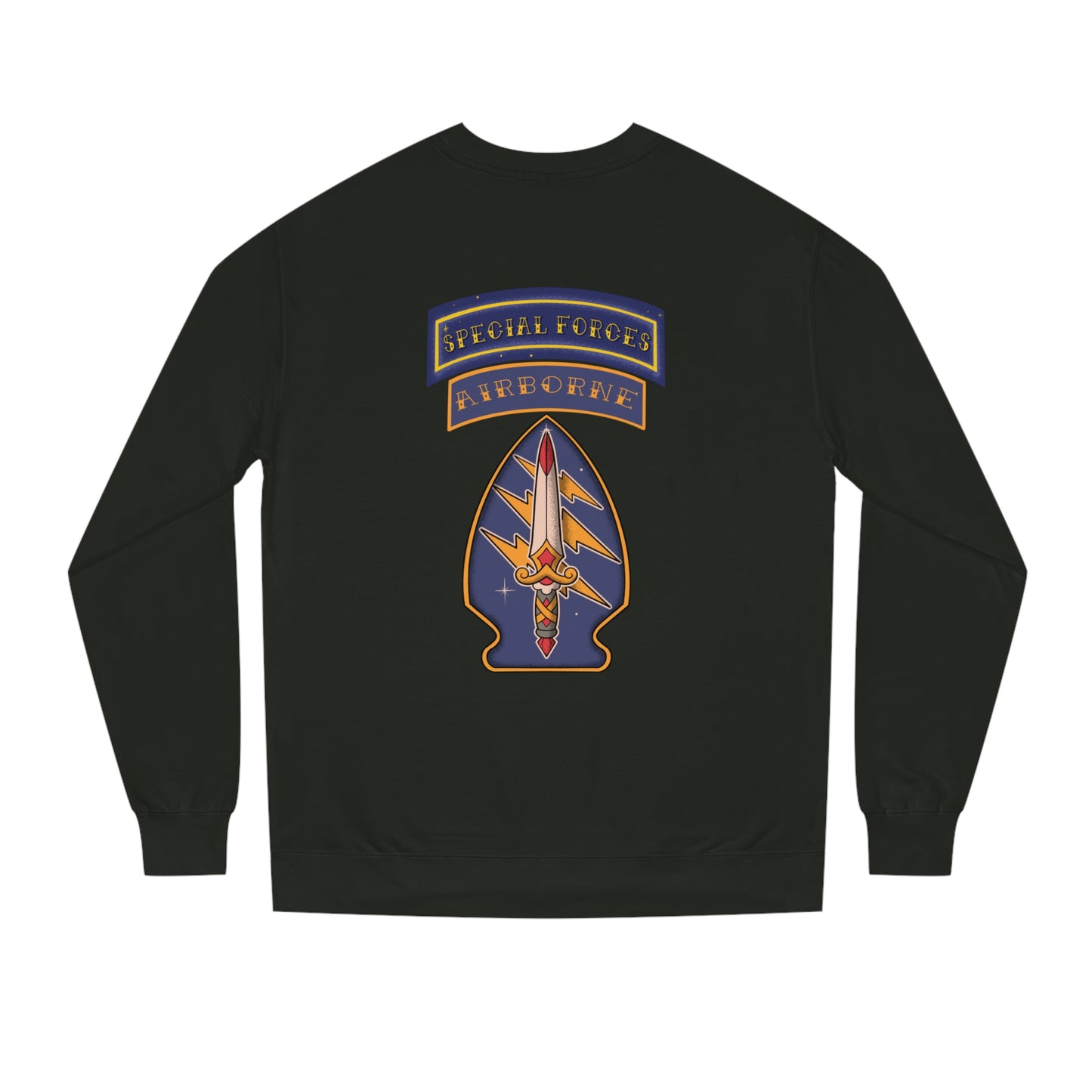 SF Long Tab Patch Traditional Style Sweater
