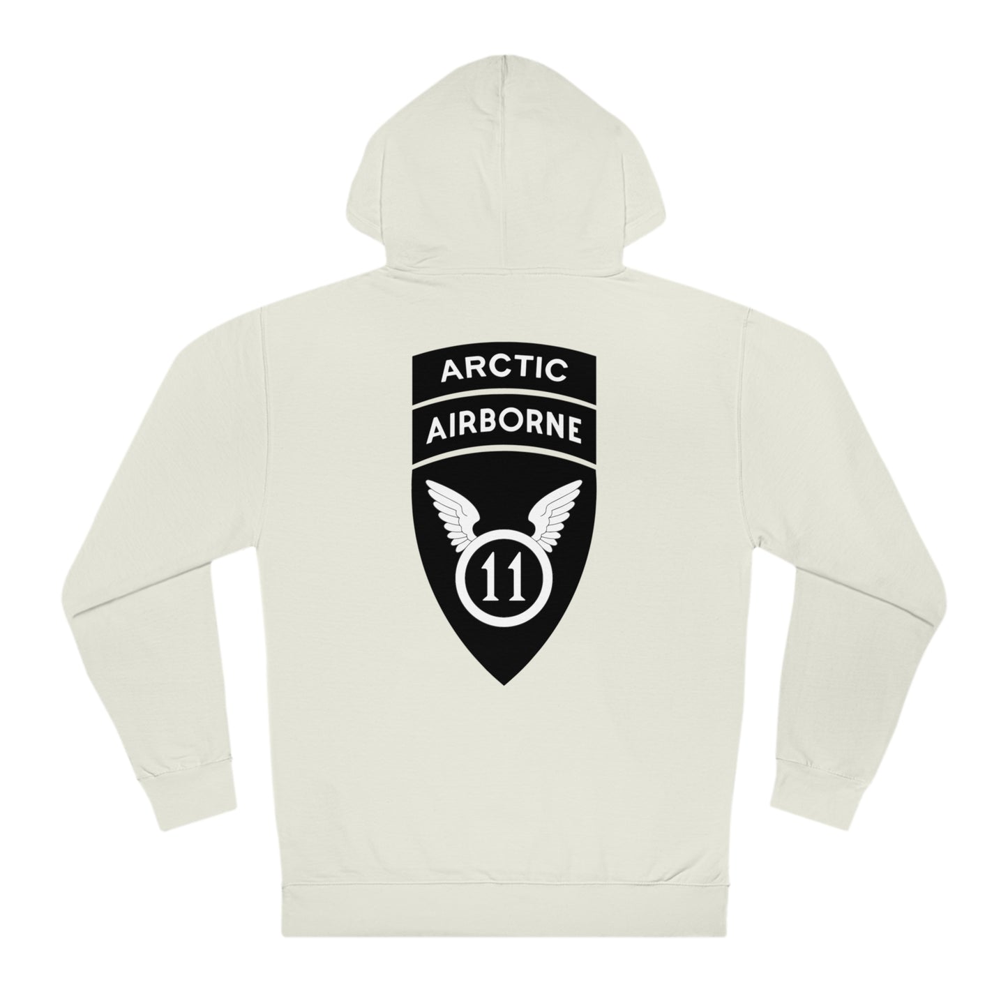 Artic 11th Airborne DIV B&W Hoodie