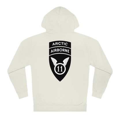 Artic 11th Airborne DIV B&W Hoodie