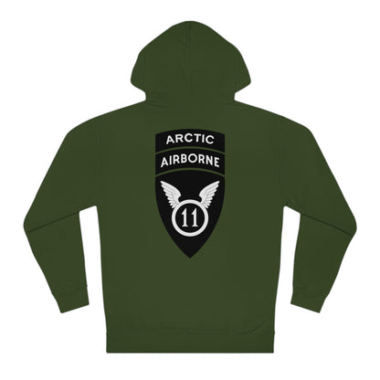 Artic 11th Airborne DIV B&W Hoodie