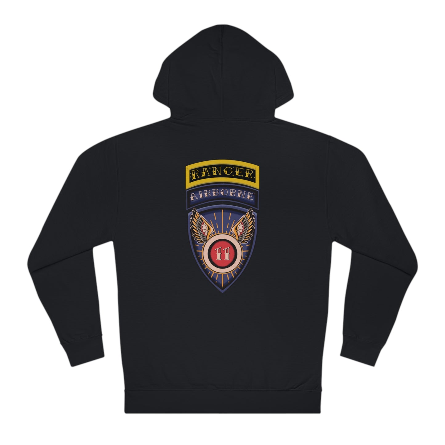11th Airborne RANGER Traditional Style Airborne Hoodie