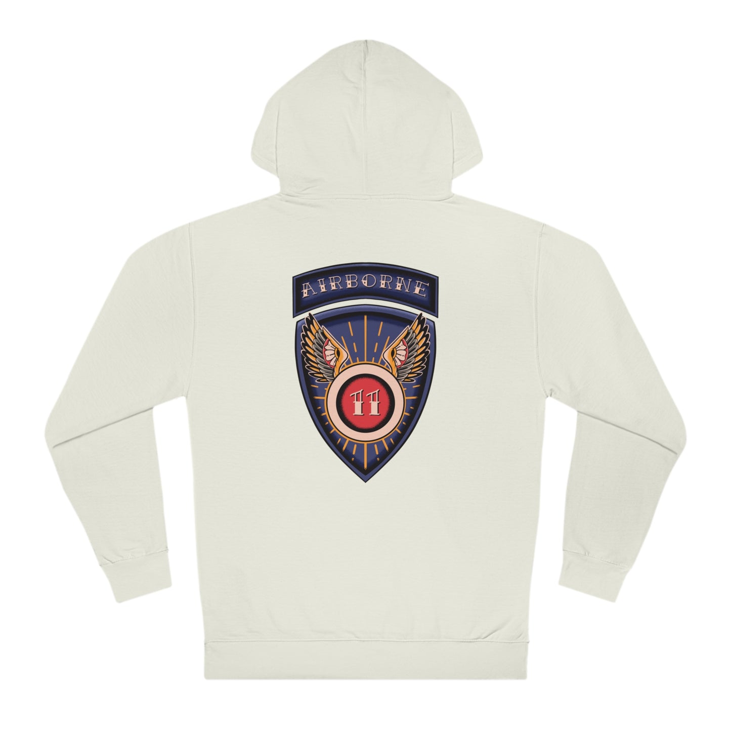 11th Traditional Style Airborne Hoodie
