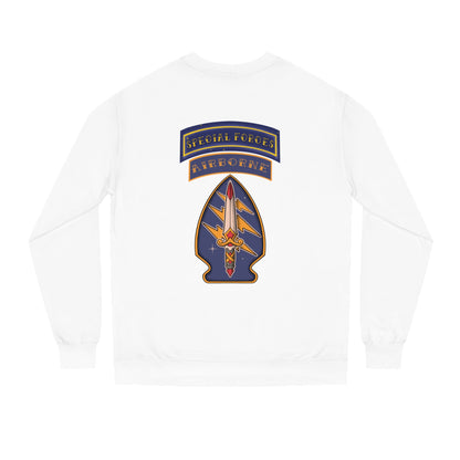 SF Long Tab Patch Traditional Style Sweater
